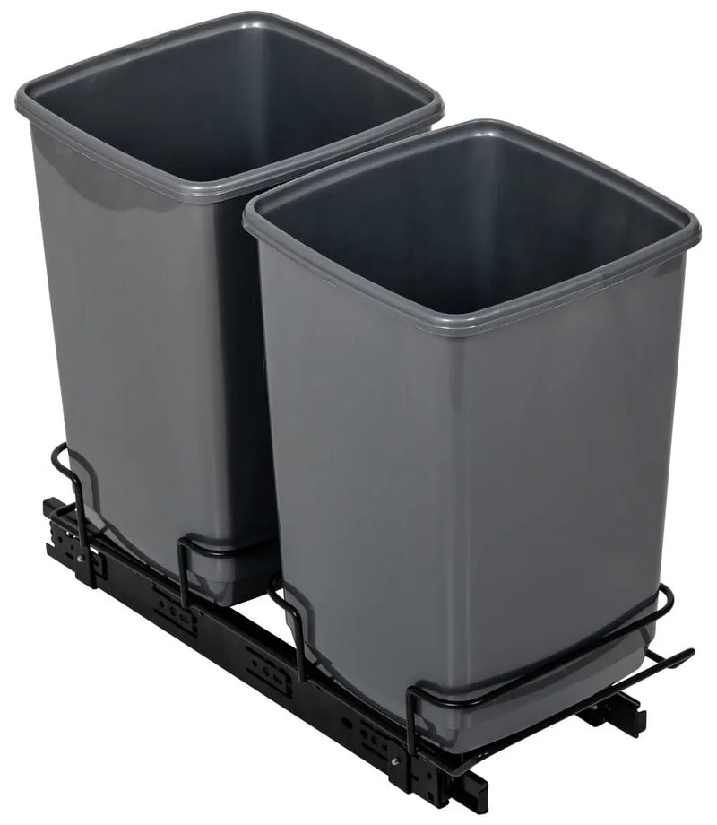 Műanyag szemetes készlet 2 db-os 20 l - Addis