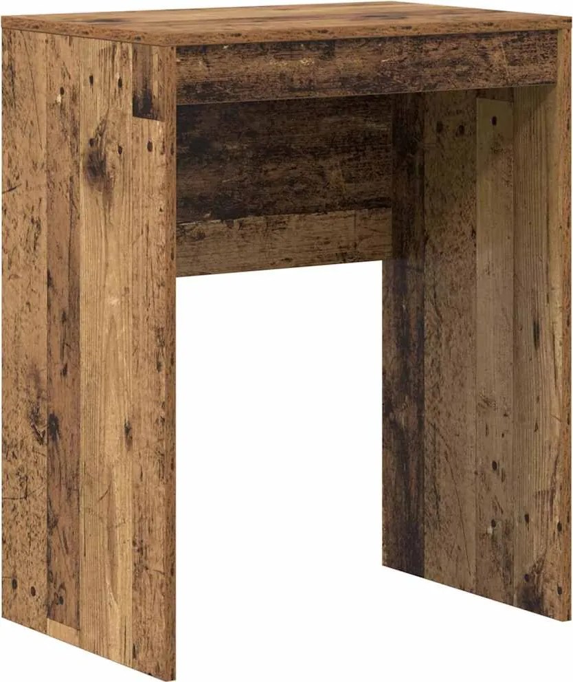 vidaXL Asztal Öreg fa 60 x 40 x 76 cm