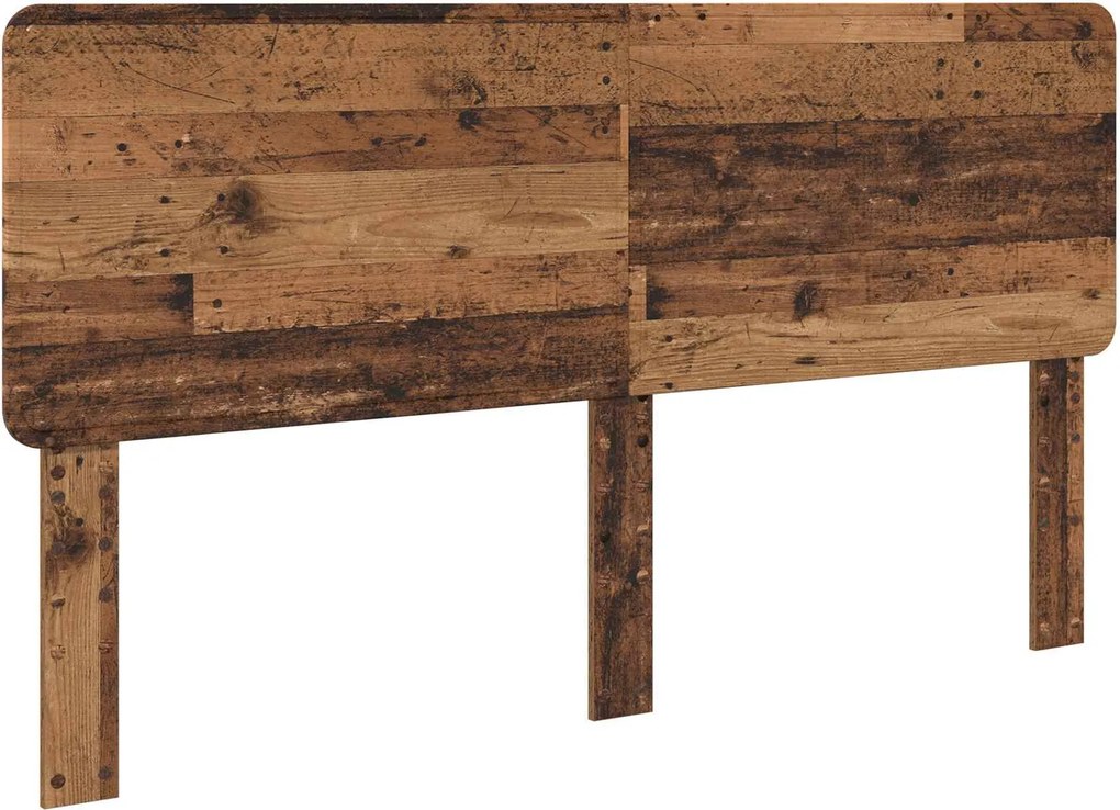 vidaXL Fejtámla Öreg fa 200 cm Faanyag