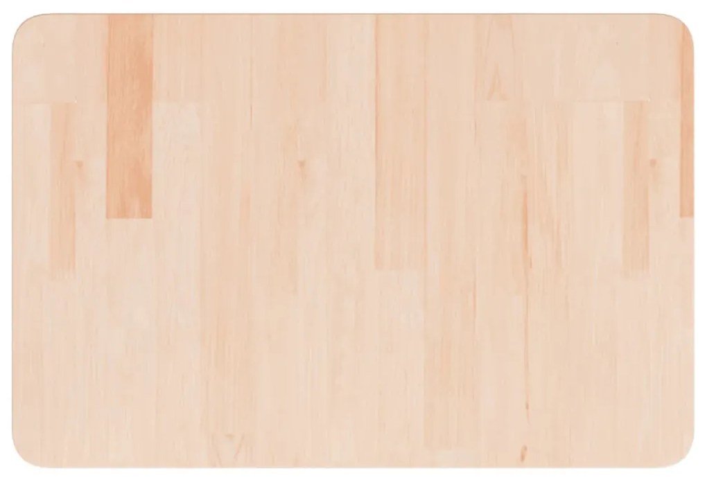 kezeletlen tömör fa fürdőszobai pult 60x40x1,5 cm