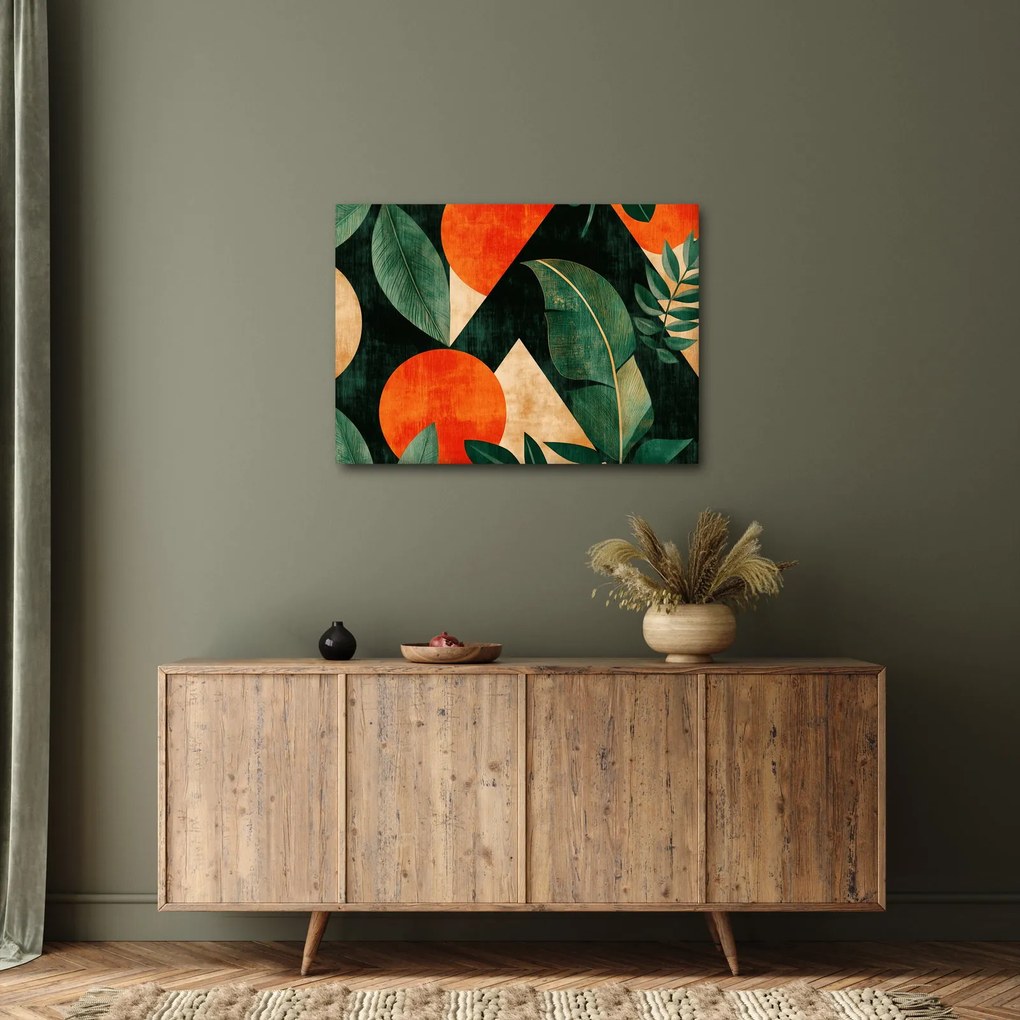 Kép - Geometrikus természeti minták II. (70x50 cm)