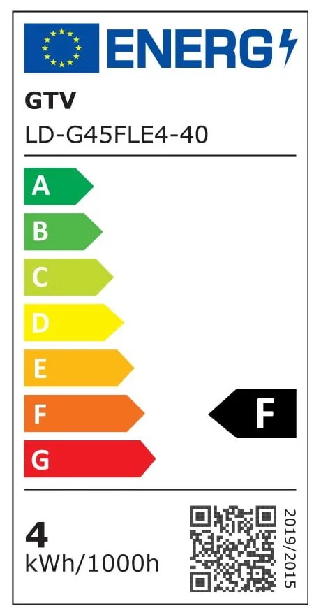 Semleges fehér szálas izzó E14, 4 W – GTV