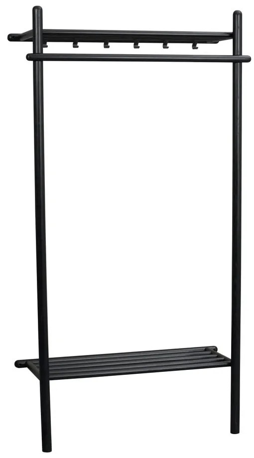 Fekete tölgyfa előszoba bútor Milford - Rowico