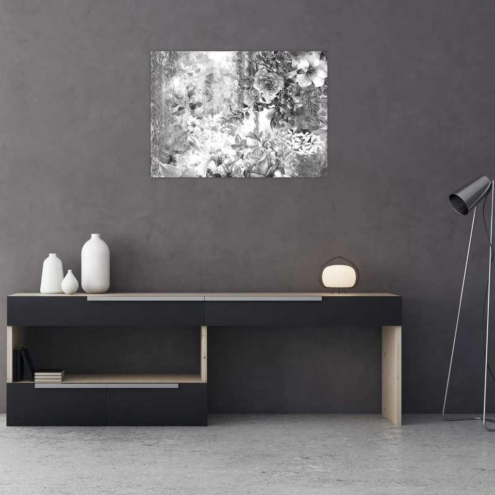 Kép - Romantikus kert (70x50 cm)