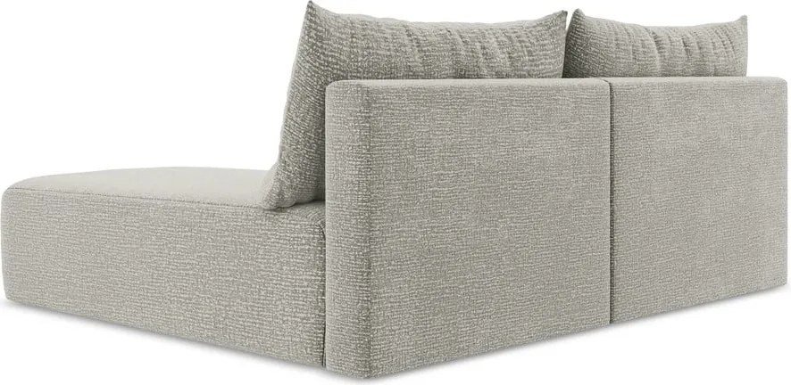 Világosszürke kinyitható-tárolóhelyes sarokkanapé (jobb oldali) Kalena – Makamii