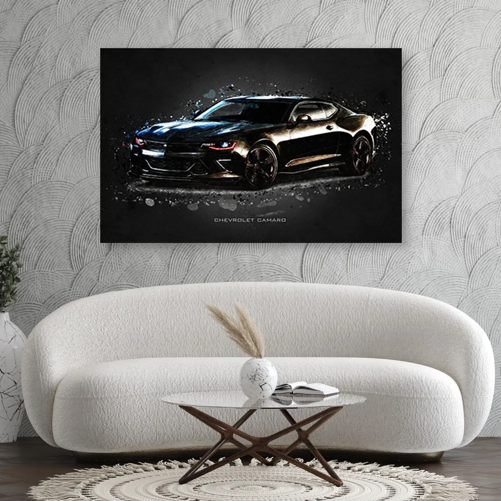 Gario Vászonkép Chevrolet Camaro - Gab Fernando Méret: 100 x 70 cm