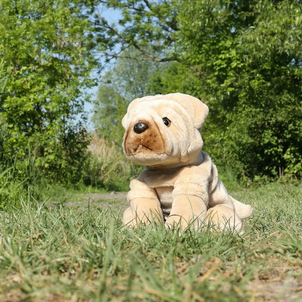 Rappa Plüss Shar pei kutya 30 cm ECO - FRIENDLY