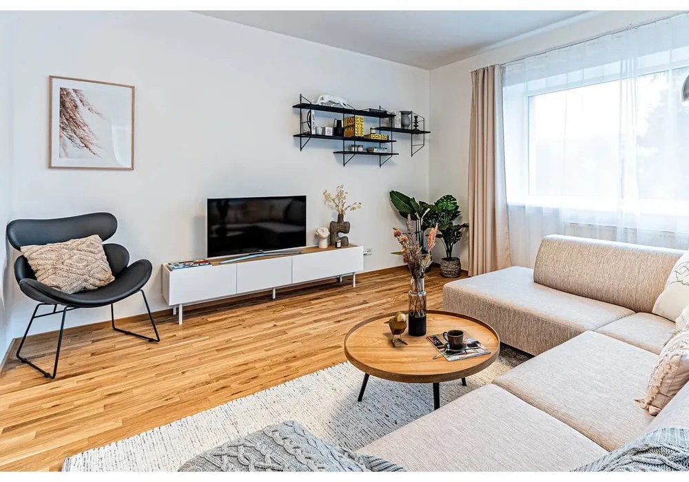 Krémszínű kézi szövésű pamut szőnyeg 60x110 cm Reimagine – Universal