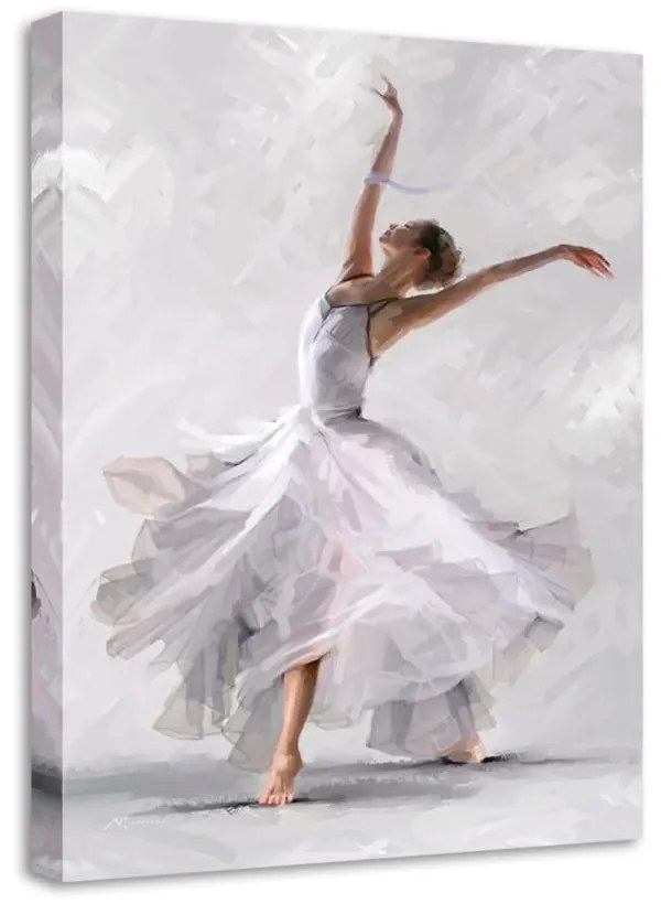 Canvas Waterdance Dancer II fali kép, 60 x 80 cm - Styler