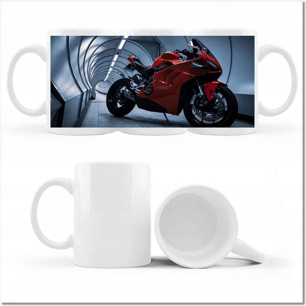 Fotó bögre piros Ducati Panigale