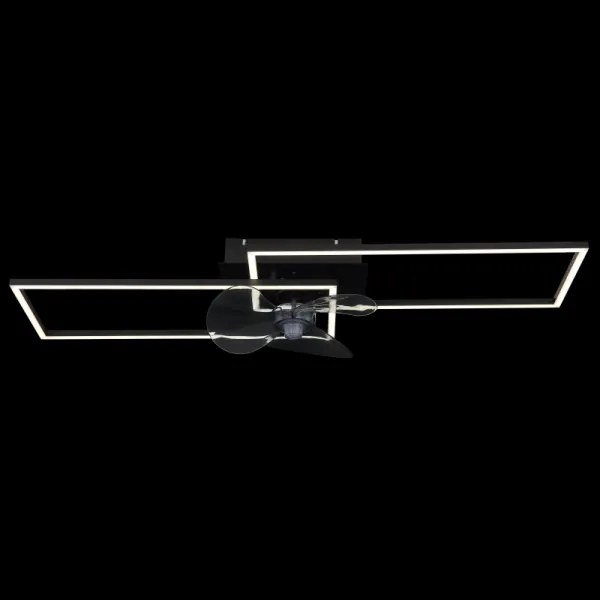 Globo 67243-30BF-LED Fényerőszabályozható ventilátoros mennyezeti lámpa TATIANA 38W/230V 3000-6500K+távirányító