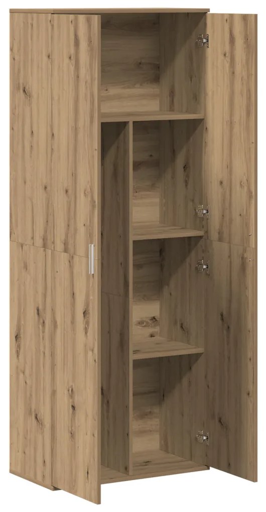 Artisan tölgy magas szekrény 70x35x180 cm Szerelt fa