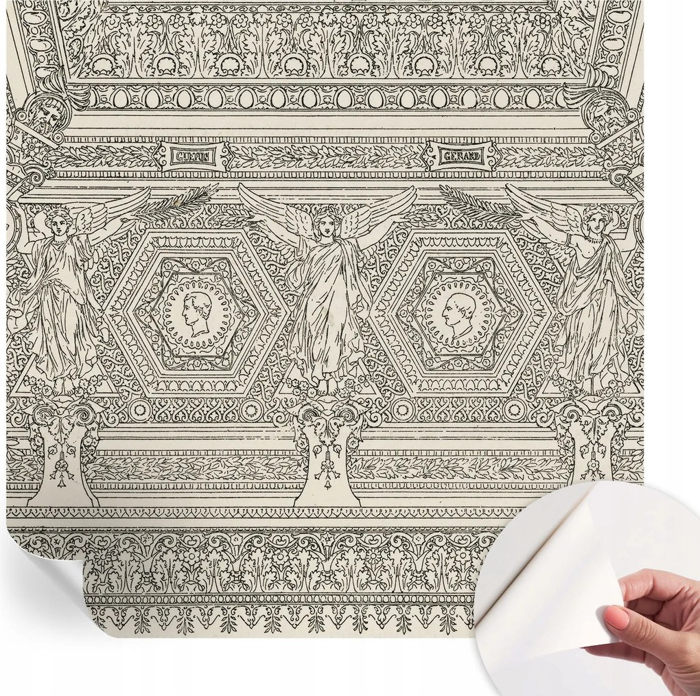 Fotótapéta Öntapadós tapéta a szobába Klasszikus dísz 250x250 cm