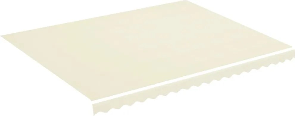 Krémszínű csere napellenző ponyva 4,5 x 3,5 m