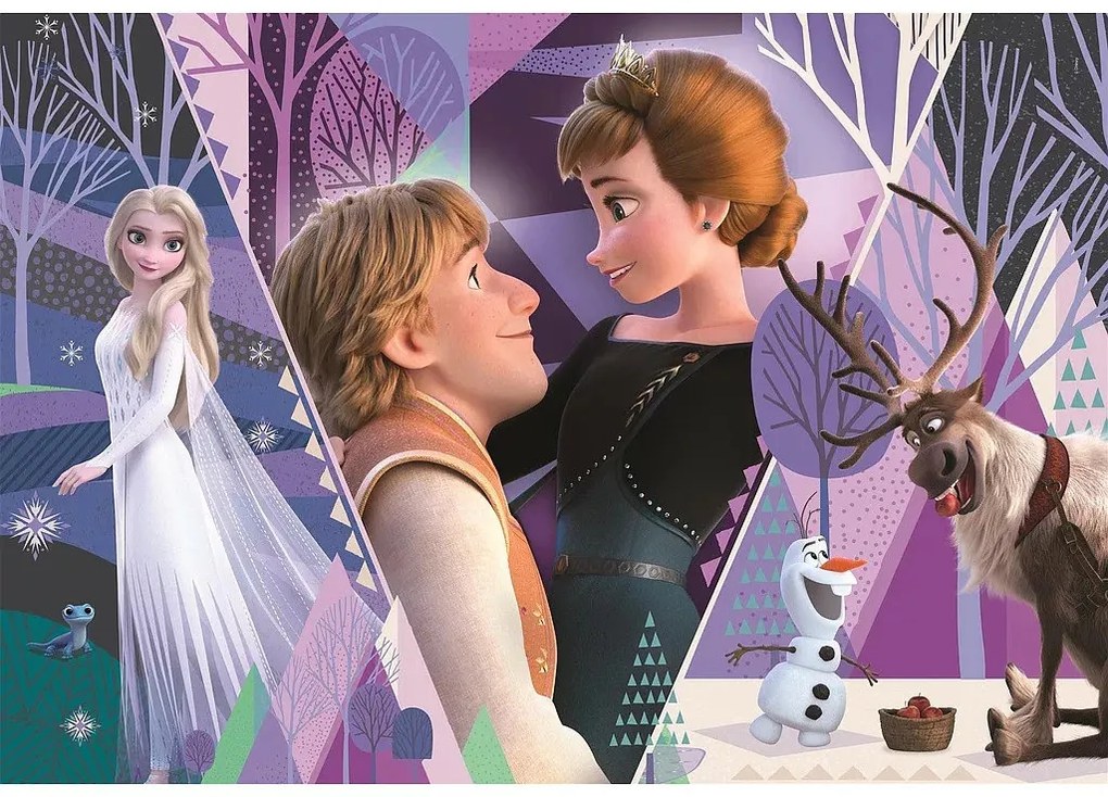 Disney Jégvarázs Love 180 db-os puzzle Clementoni