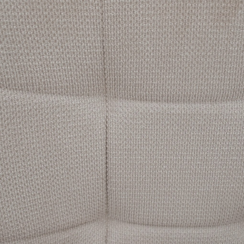 Design fotel, bézs/fekete, MARKEN