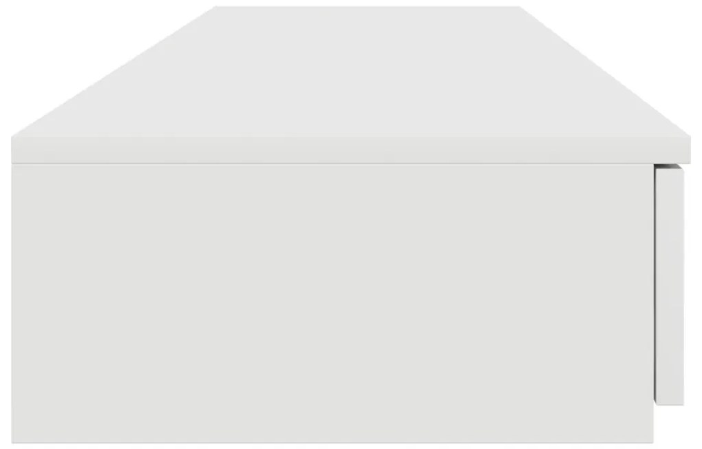 Ágyfiókok fiókkal Fehér 140 x 36.5 x 16.5 cm Faanyag