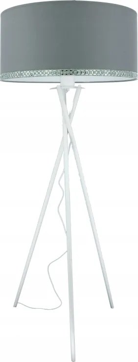 Modern Álló lámpa modern Fekete lámpabúra dekorációval 40cm