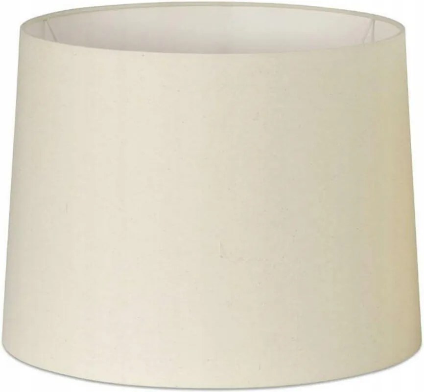 Faro textil lámpaernyő bézs színben, átmérő 215 mm, magasság 160 mm, izzó nélkül
