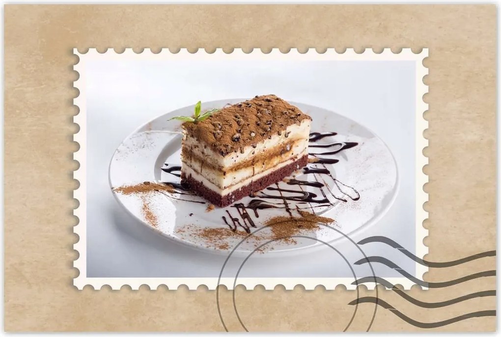 Poszterek 60x40 Sütemény Sütemény Torta