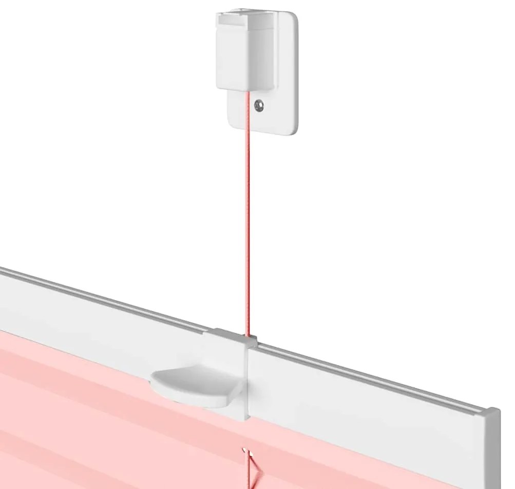 pliszírozott redőny rózsaszín 65x200 cm szövetszélesség 64,4 cm