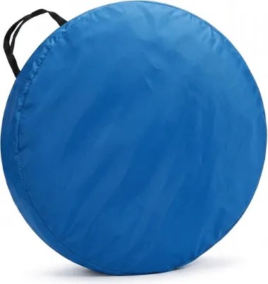 Összehajtogatható strandsátor SUNSHADE 190x120 cm, kék/fehér