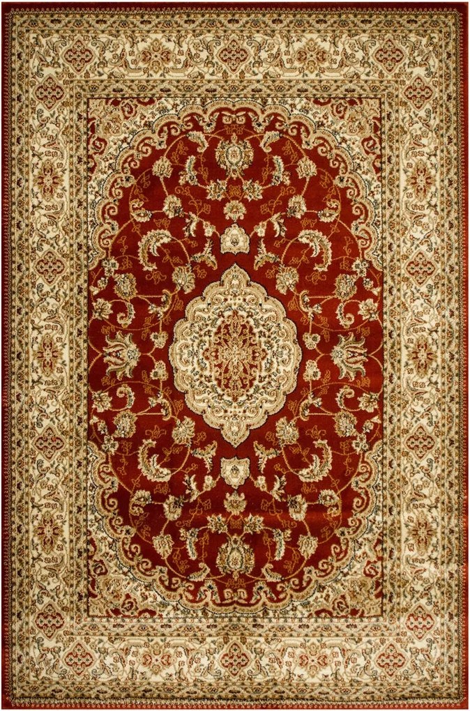 Klasszikus Török Szőnyeg Dísz Puha Sűrű Vastag Rose 80x150 cm