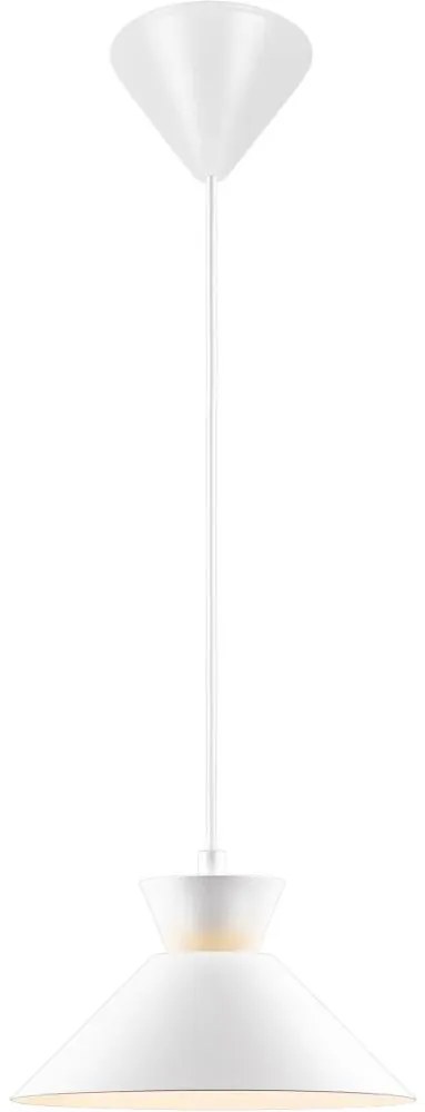 Nordlux - Csillár zsinóron DIAL 1xE27/40W/230V átm. 25 cm fehér