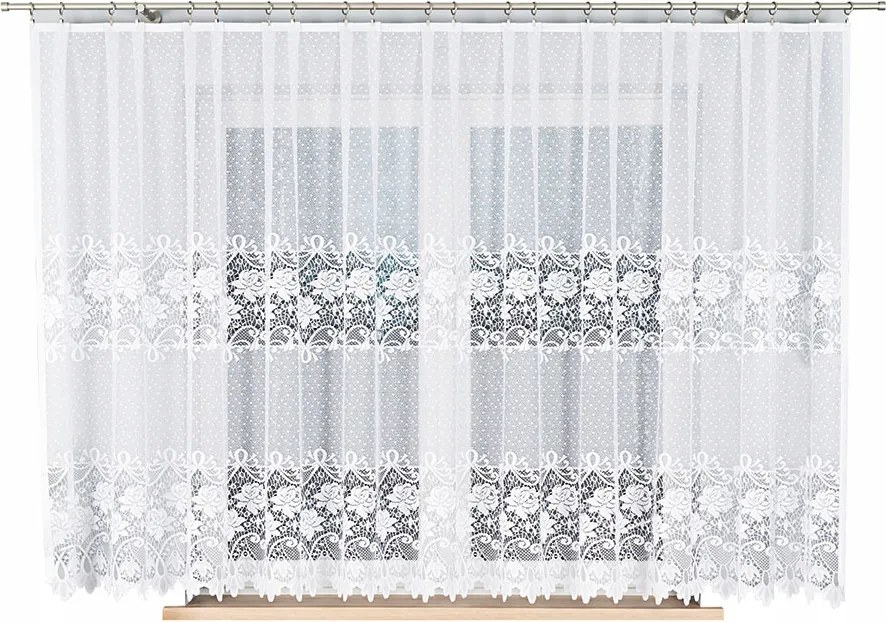 Függöny erkélyablakra béka mintás függöny 400x160 cm Demetria