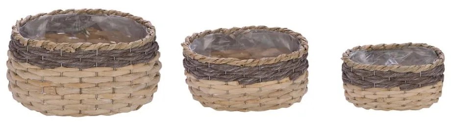 Nature M 3 db virágcserép - Ego Dekor