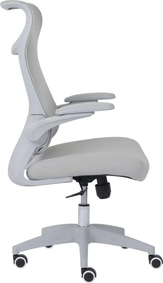 Irodai szék, szürke, SETON