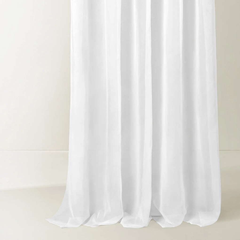 Goldea fehér voile (voál) - fehér 300 cm