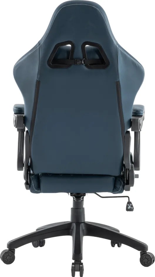 Irodai/gamer szék, kék, teherbírás 150 kg, SAMIE