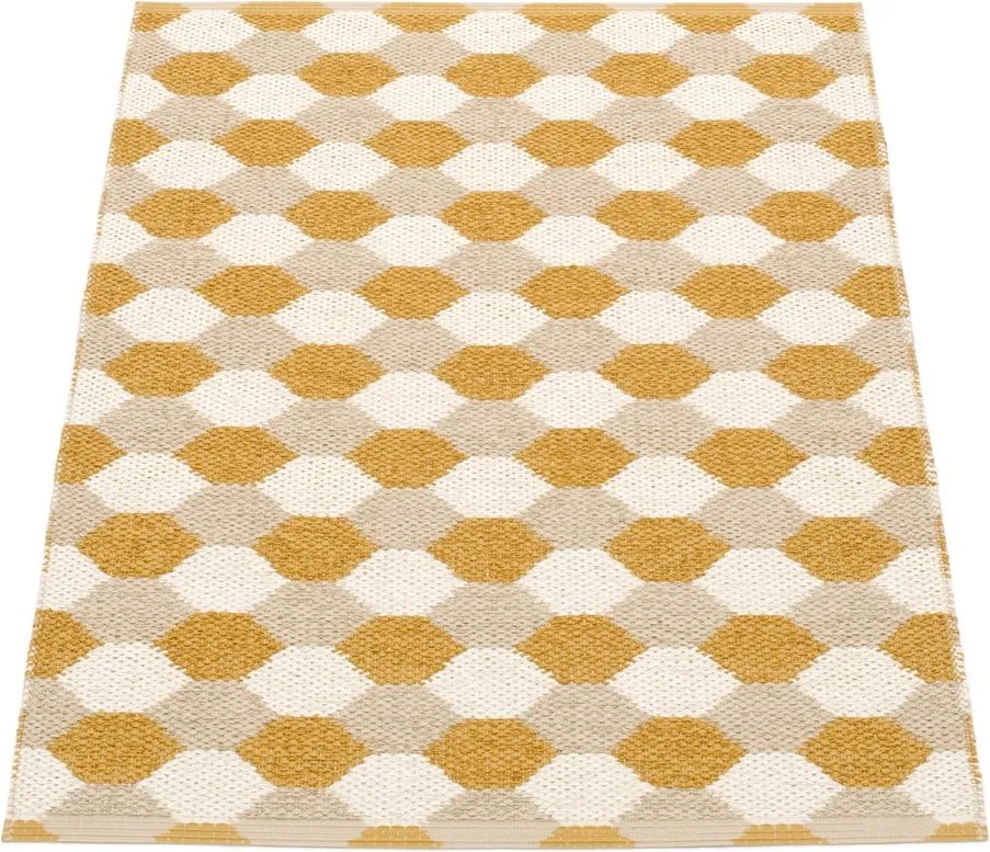 Okkersárga kültéri-beltéri szőnyeg 70x100 cm Dana Ochre – Pappelina