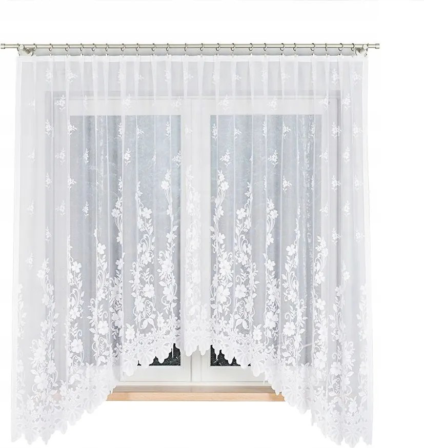 Jacquard függöny békák számára Lajos 300x180 fehér