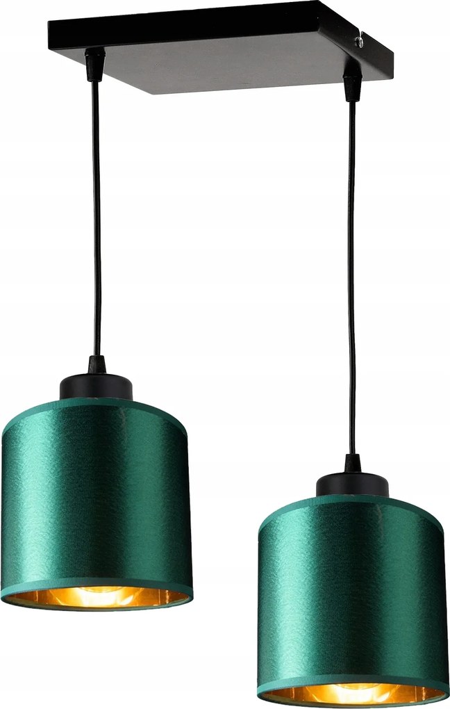 Függőlámpa Túlnyúló mennyezeti csillár Lámpabúra arany