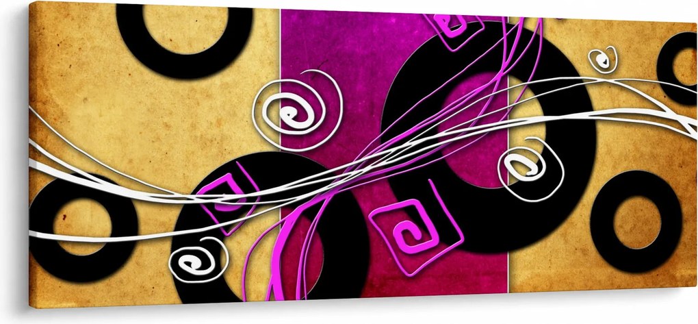 Az absztrakció képe (120x50 cm)