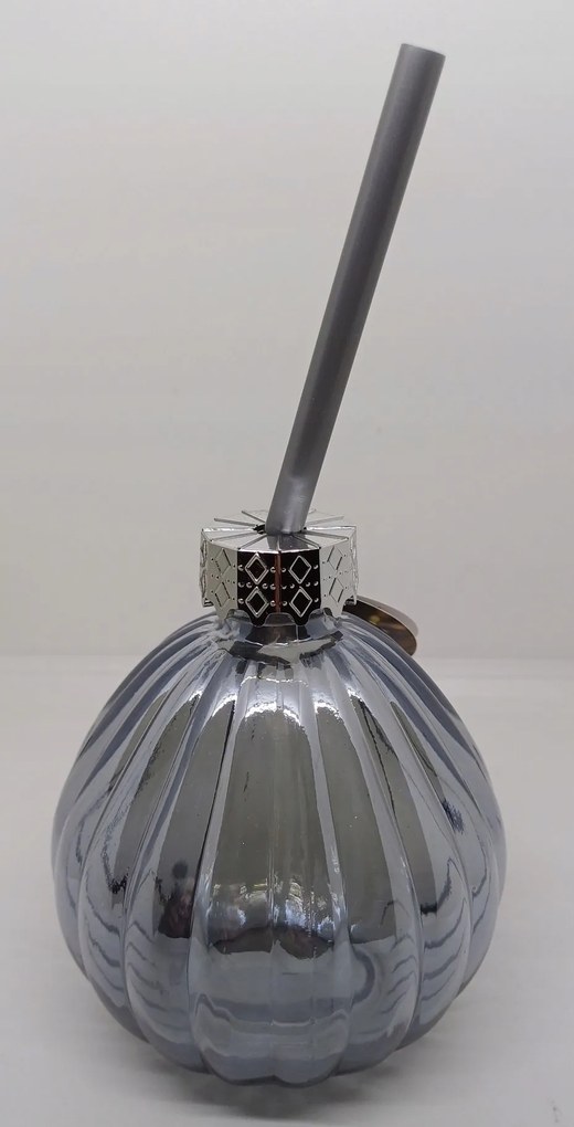 Italos pohár szívószállal Karácsonyi holografikus