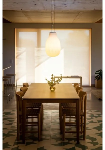 FARO 28300 - Csillár zsinóron ISABELLE 1xE27/15W/230V átm. 31 cm fehér