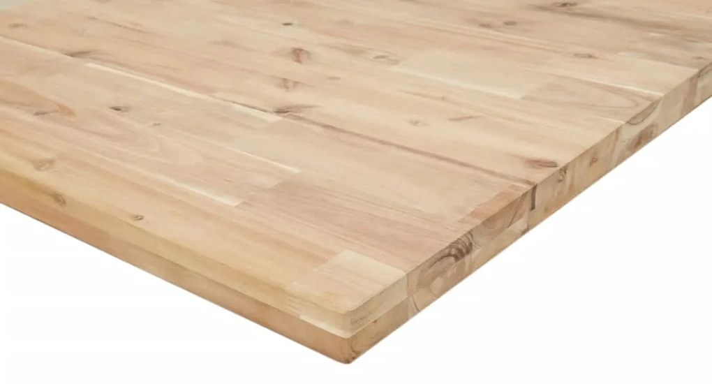 kezeletlen tömör akácfa függőpolc 100 x 20 x 4 cm