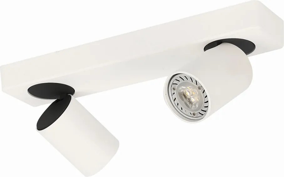 Spot Lámpa Fekete Federica ITALUX-SPL-3001A-2-WH