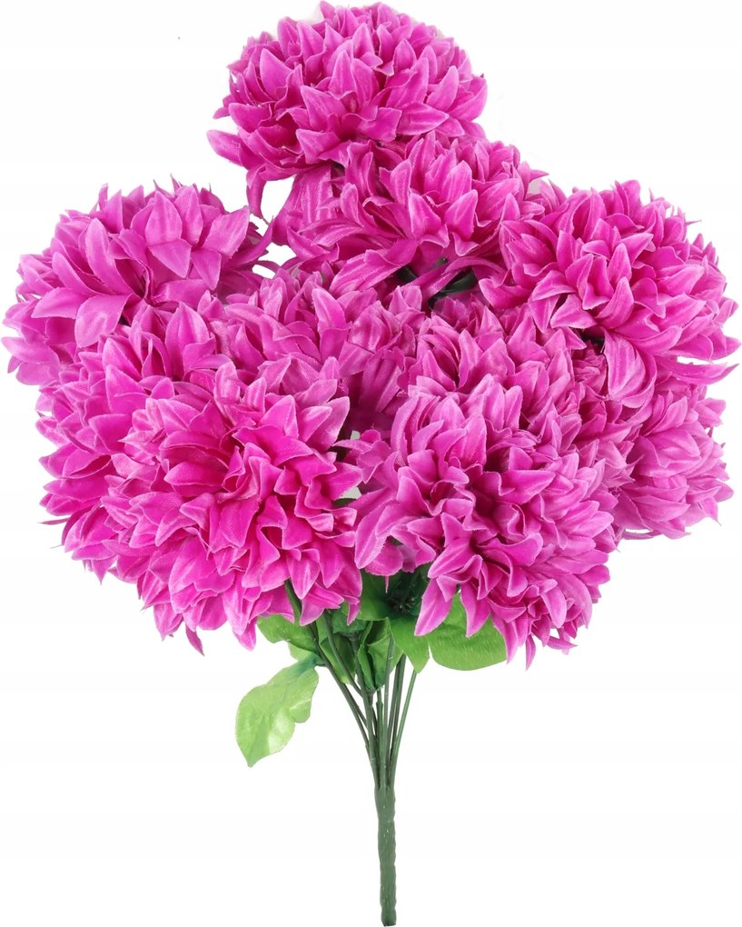 Csokor 10 nagy krizantém Lila Virágok