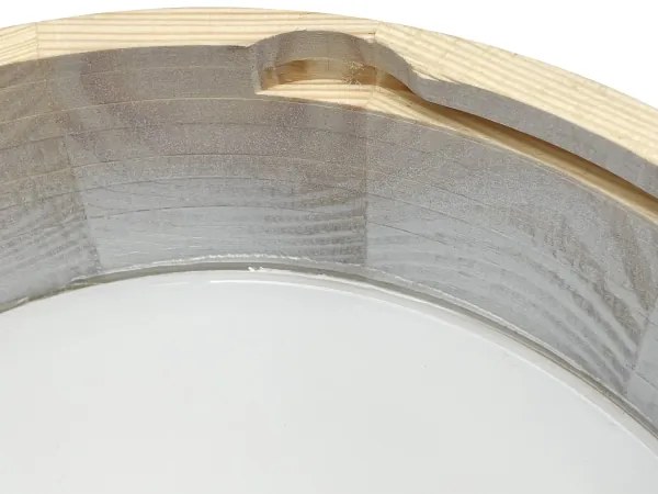 Brilagi - Mennyezeti lámpa PINO 1xE27/15W/230V fenyő/ezüst átm. 27,5 cm