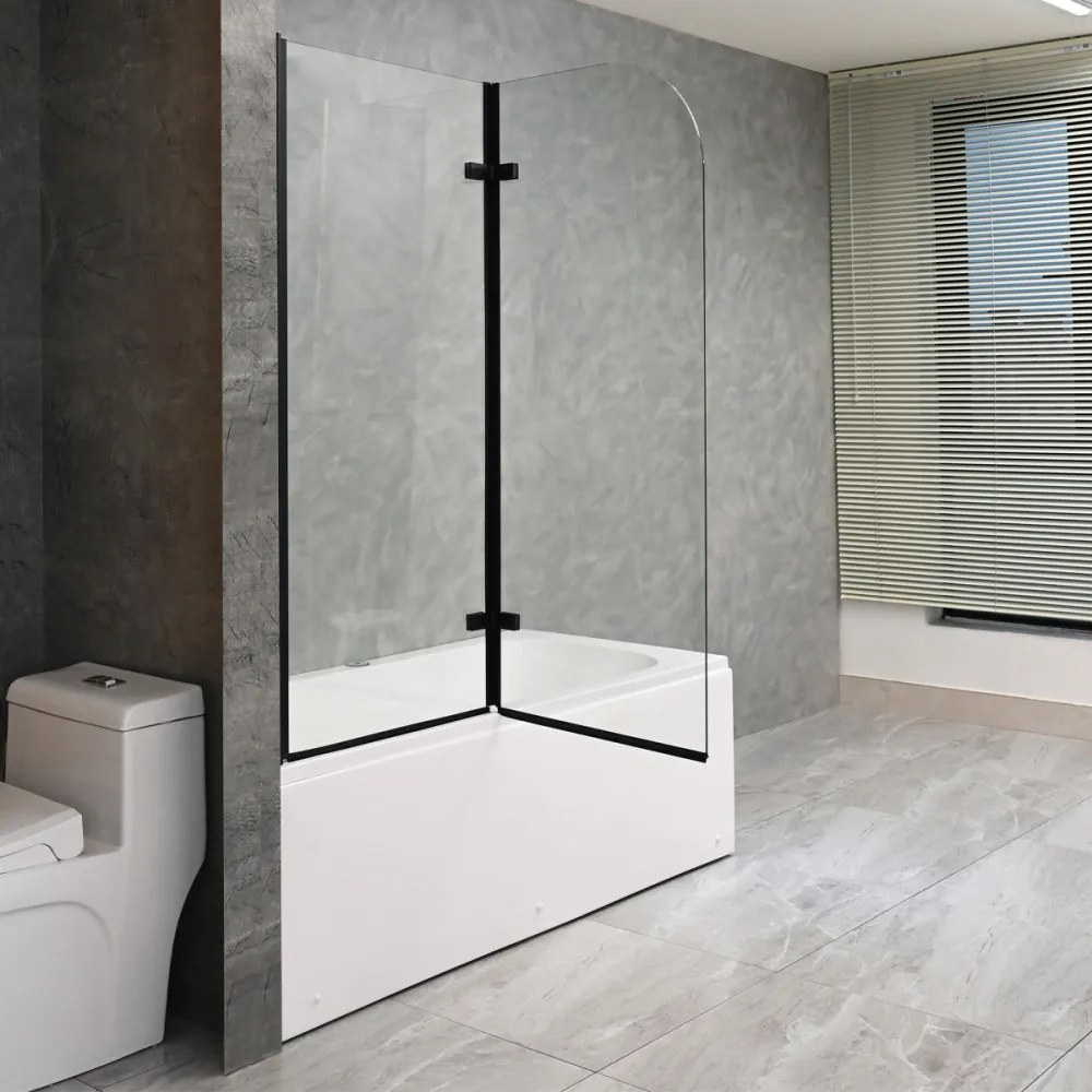 Alor 120x140 cm kádparaván Black