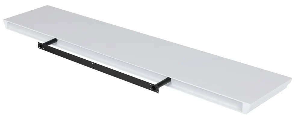 Raft Alb. Dimensiune: 120 cm. Material: MDF. P-026