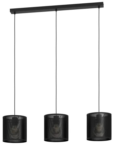 Eglo 43796 - Csillár zsinóron MANBY 3xE27/40W/230V