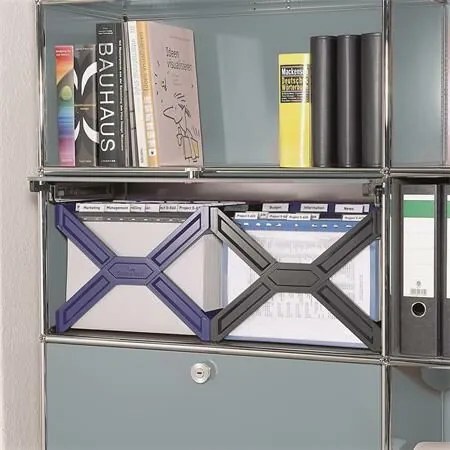 Függőmappa tároló, műanyag, DURABLE, CARRY® plus, fekete (DB261101)