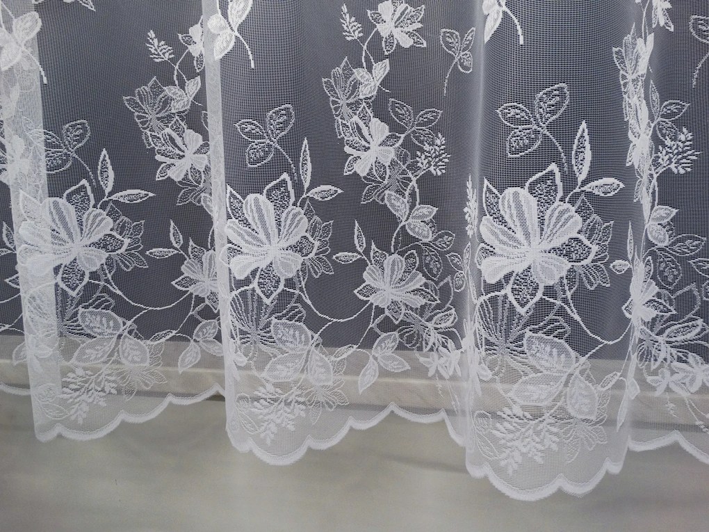 Mg Függöny 35914 Fehér 350x250cm Kész Szalaggal M