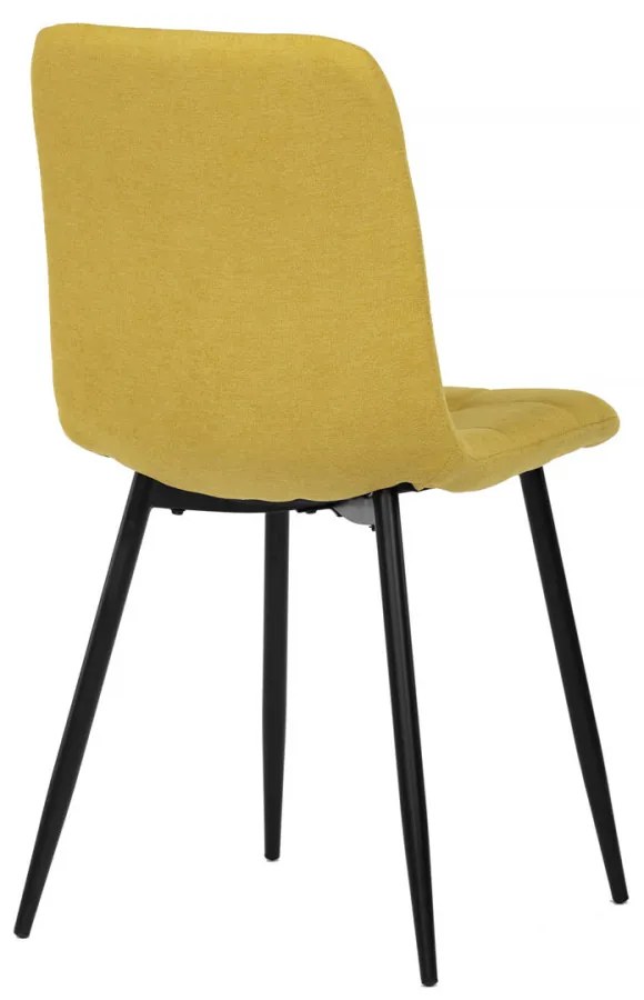 Scaun modern cu tapițerie Galbenă CT-281