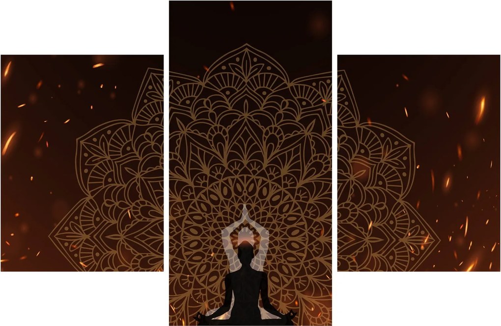 Kép - Meditáció (90x60 cm)